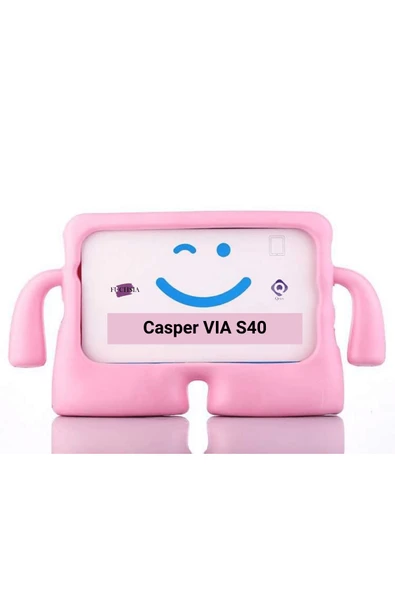 Fuchsia Via S40 10.4" ile Uyumlu KuKi Eğlenceli Karakterli Standlı Yumuşak Çocuk Tablet Kılıfı ürün görseli 1
