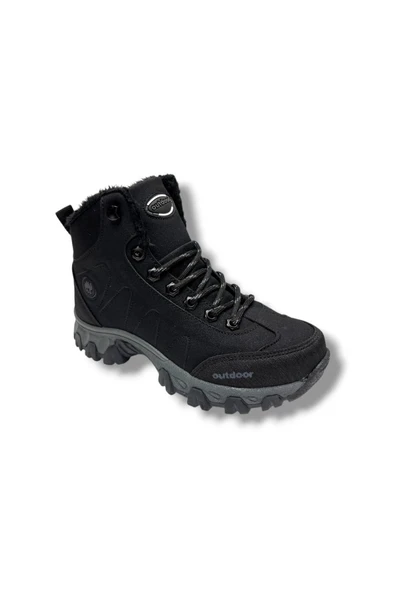 Jagulep 4057-26 Anatomik İçi Kürklü Outdoor Bot Siyah Füme 36-39 ürün görseli 1