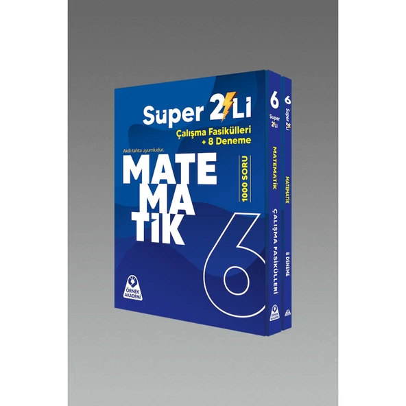 Örnek Akademi 6. Sınıf Süper İkili Matematik Seti ürün görseli 1
