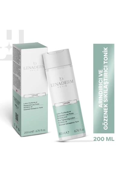 Lenaderm Lotion - Gözenek Sıkılaştırıcı Ve Temizleyici Cilt Toniği 200 ml ürün görseli 1