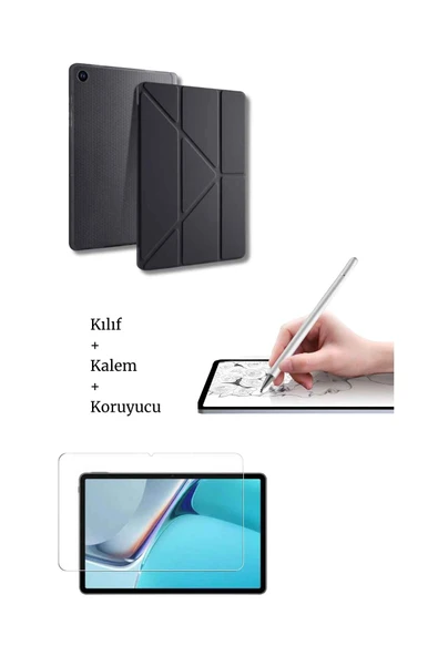 Galaxy A9 Plus 11 inç X210 Uyumlu Tablet Kılıfı Tablet Kalemi Ve Ekran Koruyucu Set ürün görseli 1