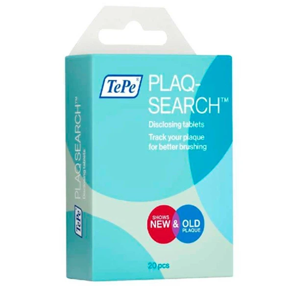 TePe Plaq Search Plak Boyama Tableti 10 Adet ürün görseli 1