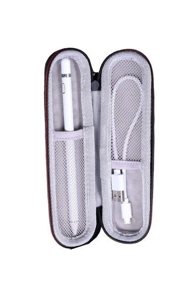Stylus Kalem Kutusu Dokunmatik Kalemler için Fuchsia Bölmeli Eva Korumalı Taşıma Çantası ürün görseli 1