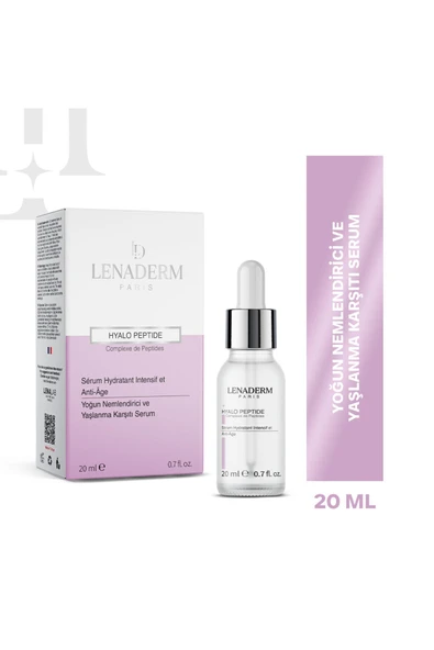 Lenaderm Hyalo Peptide - Yoğun Nemlendirici Ve Yaşlanma Karşıtı Cilt Bakım Serumu 20 ml ürün görseli 1