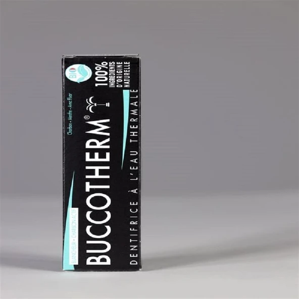 Buccotherm Beyazlatıcı Kömürlü Diş Macunu 75 ml ürün görseli 1