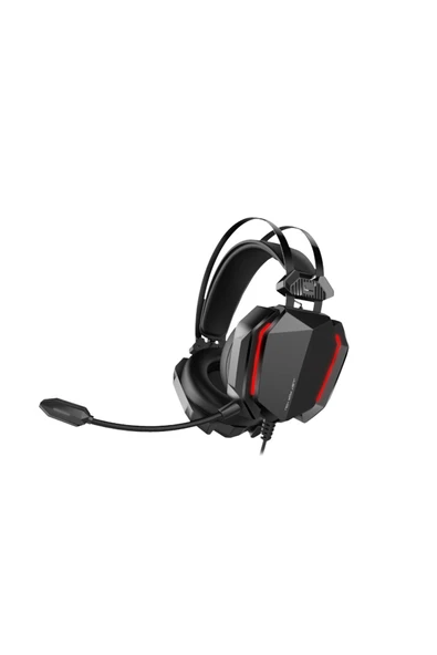 Fuchsia EK033 Kafaüstü Kablolu RGB Gaming Kulaklık ürün görseli 1