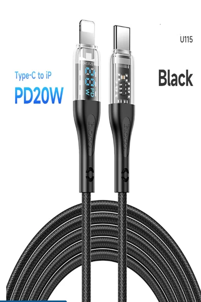 Qpen U116 1.2M 60W Type-C to Type-C Şarj Data Kablosu - Resim 3