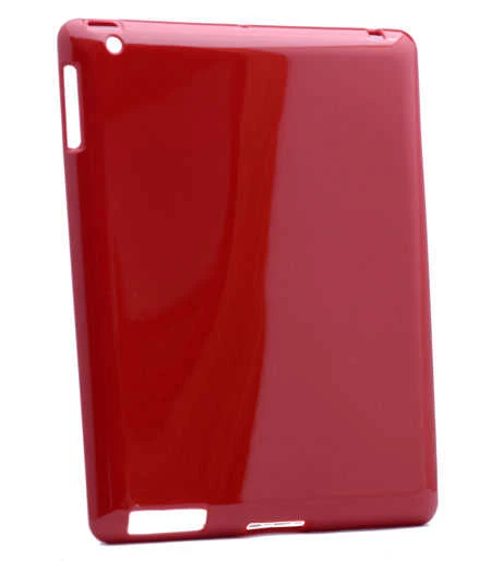 Apple iPad 2 3 4 Kılıf Fuchsia Tablet Süper Silikon Kapak ürün görseli 1
