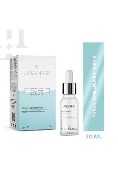 Lenaderm Hyalo Pure - Yoğun Nemlendirici Ve Besleyici Hyalüronik Asit Cilt Bakım Serumu 20 ml ürün görseli 1