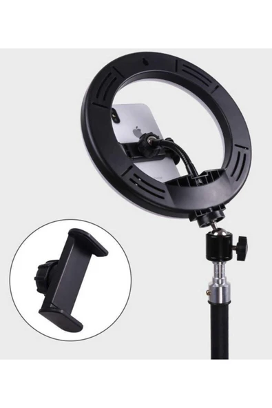 Fuchsia M20 Işıklı Telefon Tutucu Ring Light - Resim 2