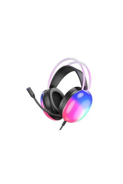 Qpen W109 2M USB Aux RGB Gaming Kablolu Kulaklık ürün görseli 1