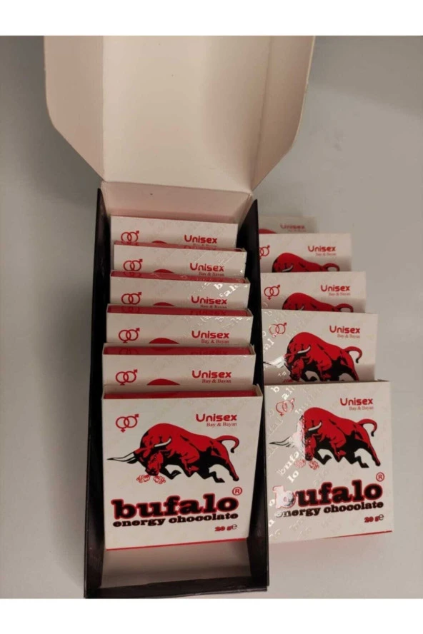 Bufalo Unisex Bitkisel Çikolata - Resim 2