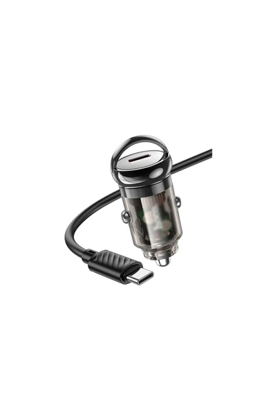 Qpen Z53 PD 30W Type-C to Lightning Araç Şarjı ürün görseli 1
