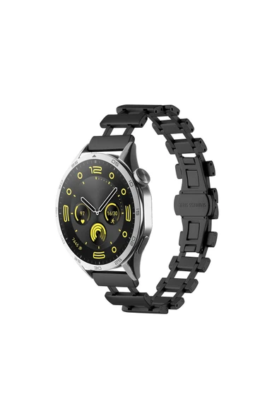 Galaxy Watch Uyumlu Fuchsia  46mm DNKR-05 22mm Metal Kordon ürün görseli 1