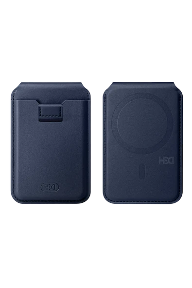 HS-020 Namib Stant Özellikli Magsafe Kartlık - Mavi ürün görseli 1