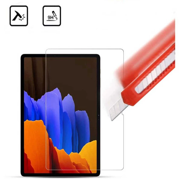 Galaxy Tab S7 FE LTE Tablet Blue Nano Screen Protector Ultra İnce - Resim 3