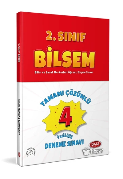 Data 2.Sınıf Bilsem 4 Çözümlü Deneme ürün görseli 1
