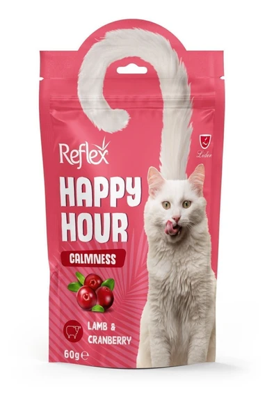 Reflex Happy Hour Sakinleşmeyi Destekleyici 60 gr Kedi Ödül Maması ürün görseli 1