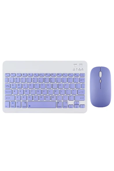 Fuchsia Sunny Renkli İnce Zarif Bluetooth Bağlantılı Çok Amaçlı Klavye Mouse Set ürün görseli 1