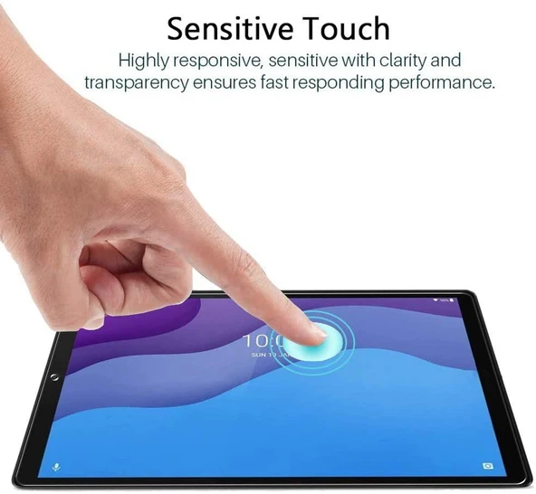 Galaxy Tab A 8.0 T290 Fuchsia Tablet Blue Nano Screen Protector - Resim 3