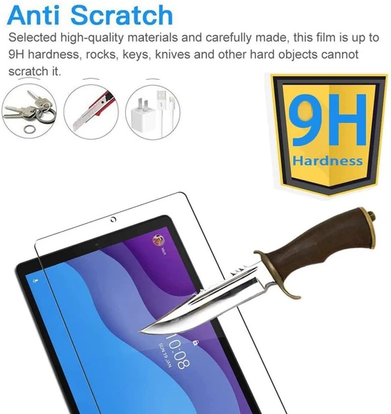 Galaxy Tab A 8.0 T290 Fuchsia Tablet Blue Nano Screen Protector - Resim 2