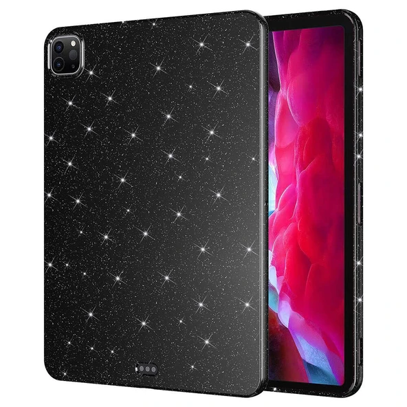 Apple iPad Pro 11 2018 Uyumlu Fuchsia Işıltılı Tablet Kılıf ürün görseli 1
