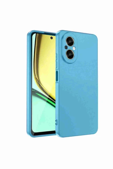 Fuchsia Realme 12 Lite ile Uyumlu Yumuşak Silikon Telefon Kılıfı ürün görseli 1
