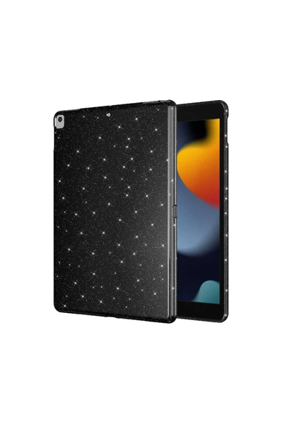 Apple iPad 10.9 (10. Nesil) Uyumlu Fuchsia Işıltılı Tablet Kılıf ürün görseli 1