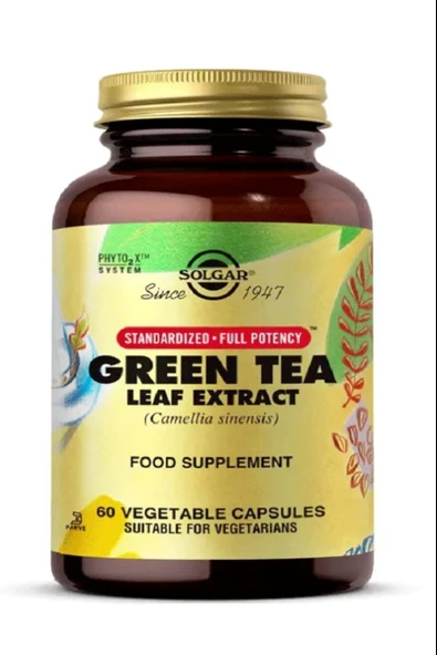 Solgar Green Tea 60 Kapsül - Resim 2