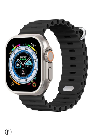 Fuchsia Watch Ultra8 Max Bluetooth Arama NFC 2.1 inç 49mm Akıllı Saat ürün görseli 1