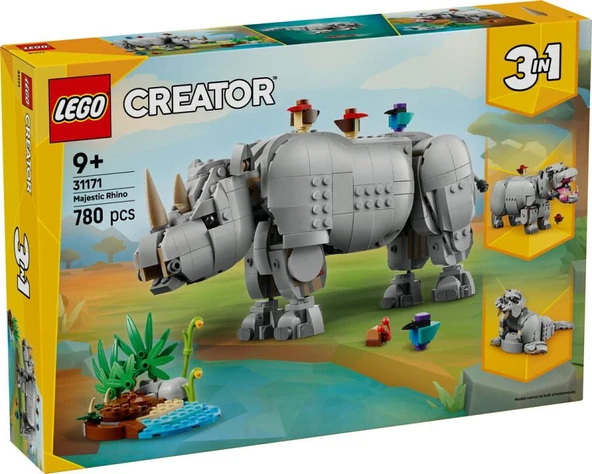 LEGO Creator 31171 Majestic Rhino ürün görseli 1