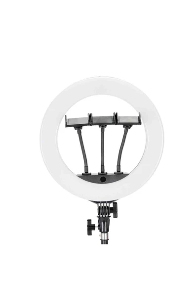 Fuchsia FM-14R Kumandalı 34cm Işıklı Telefon Tutucu Ring Light ürün görseli 1