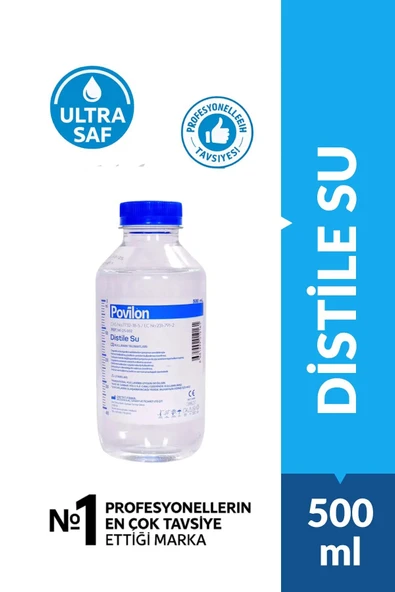 Povilon Distile Su 500 ml ürün görseli 1