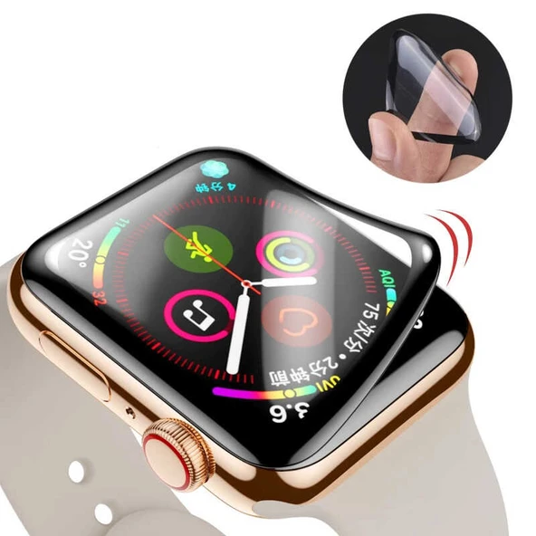Apple Watch 4/5/6 44mm Fuchsia PPMA Pet Saat Ekran Koruyucu ürün görseli 1