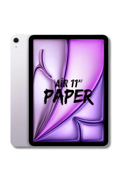 iPad Air 11 inç 6. Nesil Uyumlu Gerçek Kağıt Hissi Veren Ekran Koruyucu ürün görseli 1