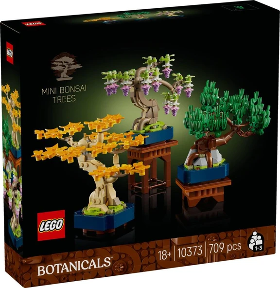LEGO Botanicals 10373 Mini Bonsai Trees ürün görseli 1