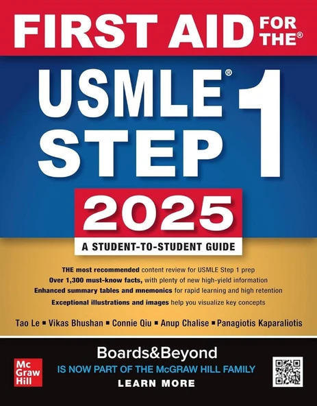 First Aid for the USMLE Step 1 2025 ürün görseli 1