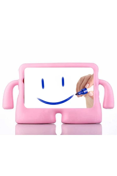 Fuchsia iPad 9.7" 5. ve 6. Nesil ile Uyumlu kOkO Eğlenceli Karakterli Standlı Çocuk Tablet Kılıfı ürün görseli 1