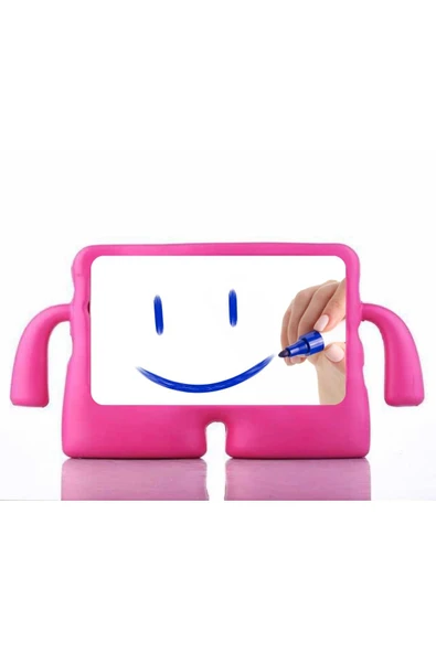 Fuchsia iPad 9.7" 5. ve 6. Nesil ile Uyumlu kOkO Eğlenceli Karakterli Standlı Çocuk Tablet Kılıfı ürün görseli 1