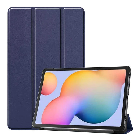 Galaxy Tab A7 10.4 T500 2020 Smart Cover Standlı 1-1 Tablet Kılıfı ürün görseli 1