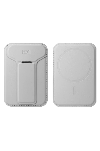 HS-021 Stant Özellikli Magsafe Kartlık - Titan Gri ürün görseli 1