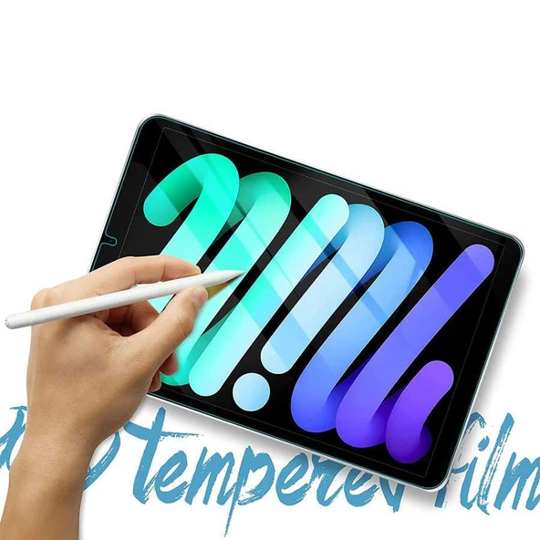 Apple iPad Mini 6 2021 Fuchsia Tablet Temperli Screen Protector - Resim 3