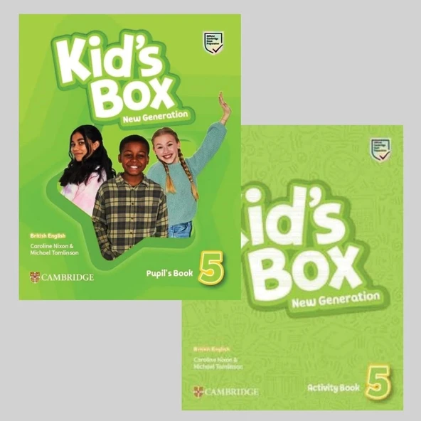 Kid's Box New Generation Level 5 Pupil's Book and Activity Book with Audio-Video CD (KOD YOKTUR) ürün görseli 1