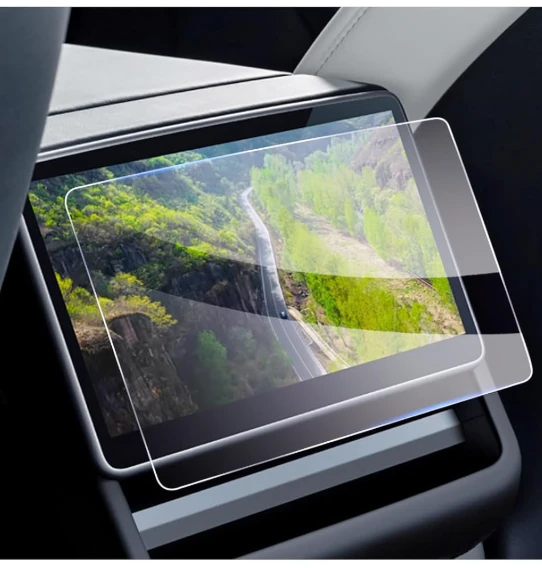 Tesla Model Y 15.6" Multimedya Ekran Koruyucu – 2in1 Nano Cam Çizilmez Koruma ürün görseli 1