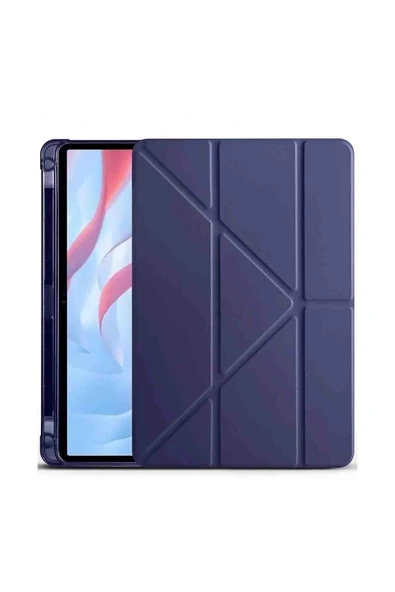 Honor Pad X9A ve X9 Pro Uyumlu 11.5" Fuchsia Trifolding Kalem Bölmeli Standlı Tablet Kılıfı ürün görseli 1