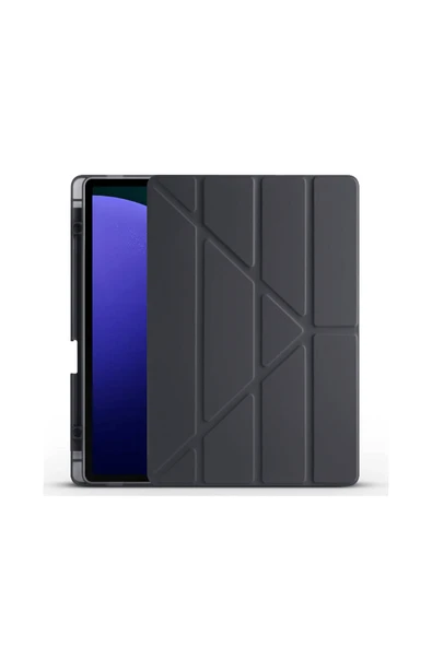 Apple iPad 10.2 (8.Nesil) Kalemlikli Standlı Katlanabilir Kılıf ürün görseli 1