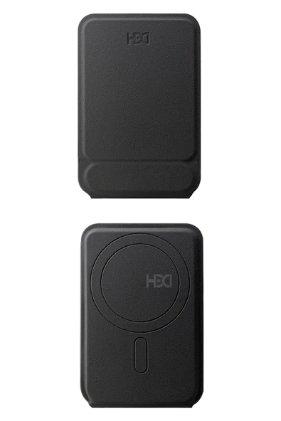 HS-017 Telefon Arkası Magsafe Stant - Siyah - Resim 2