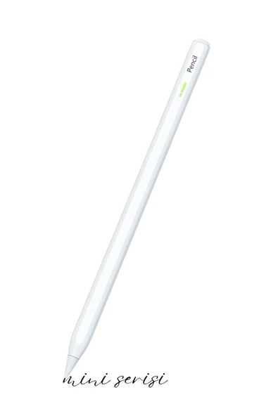 iPad Mini 2024 7. Nesil 8.3" Uyumlu Manyetik Şarj Olabilen Bluetooth Özellikli Stylus Tablet Kalemi ürün görseli 1