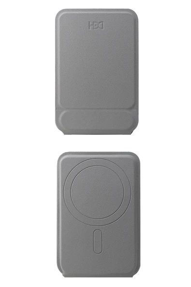 HS-017 Telefon Arkası Magsafe Stant - Titanyum - Resim 2
