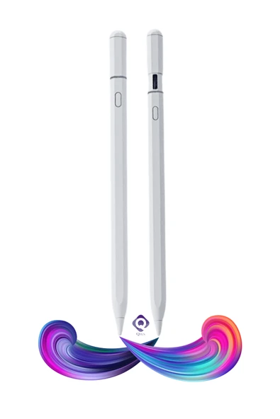 iPad Mini 6. Nesil Uyumlu Pencil USB-C Avuç İçi Red Eğim Bluetooth Özellikli Tablet Kalemi ürün görseli 1